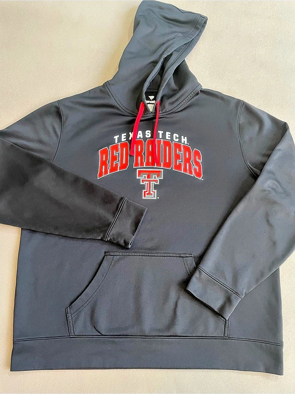 Fanatics Texas Tech Red Raiders hoodie Black & Red XL Hoodie